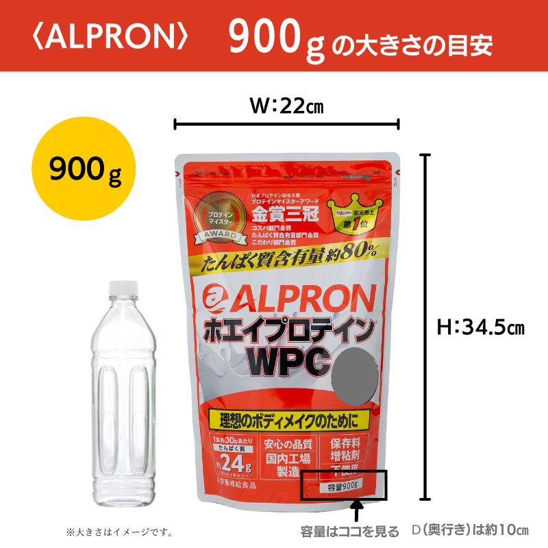 ALPRON WPC ﾁｮｺﾁｯﾌﾟﾐﾙｸｺｺｱ 900g 株式会社アルプロン [ALPRON] 法人向け卸サイト
